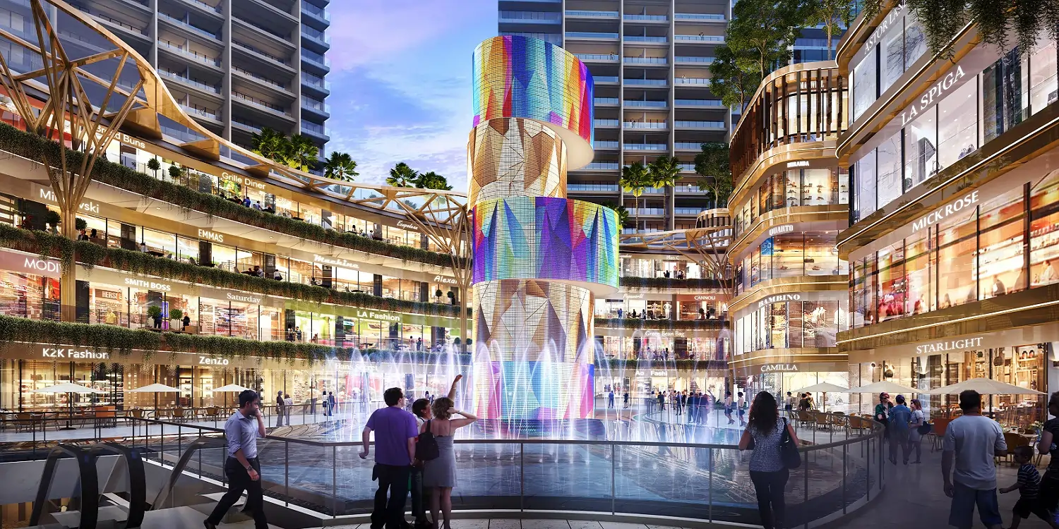 Spacious Master Bedroom with City Views